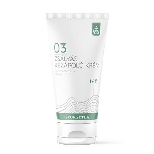 Györgytea Zsályás kézápoló krém - 100ml