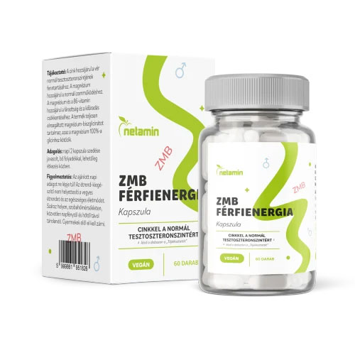 Netamin ZMB Férfienergia kapszula - 60db
