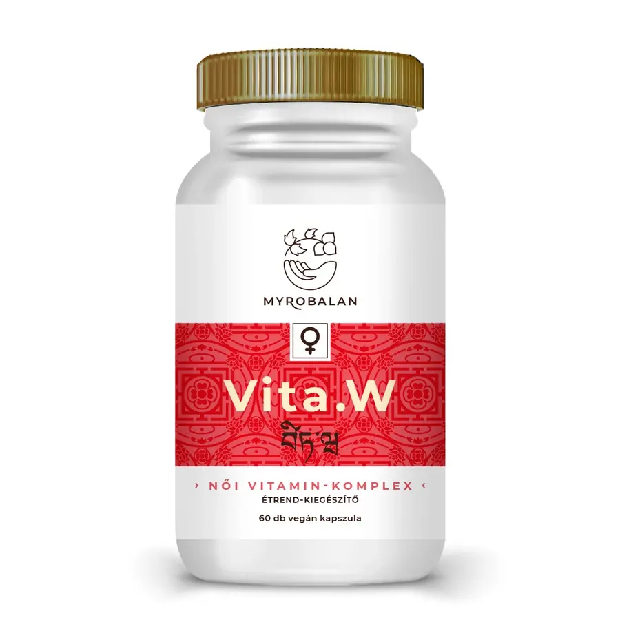 Myrobalan Vita.W női vitamin-komplex - 60db Myrobalan Vita.W női vitamin-komplex - 60db
