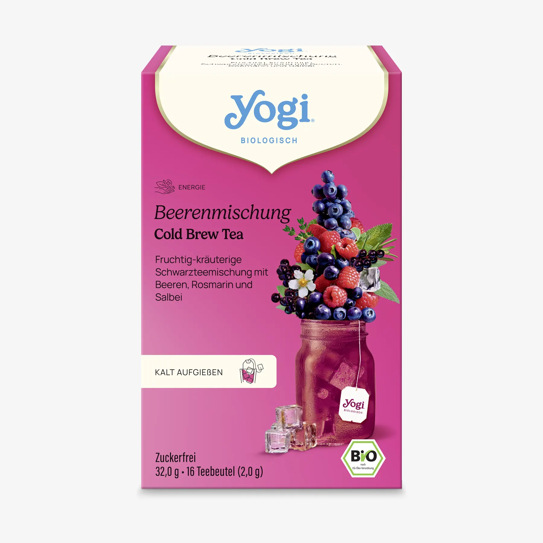 Yogi Bio Erdei gyümölcsös jeges tea - 16x2g