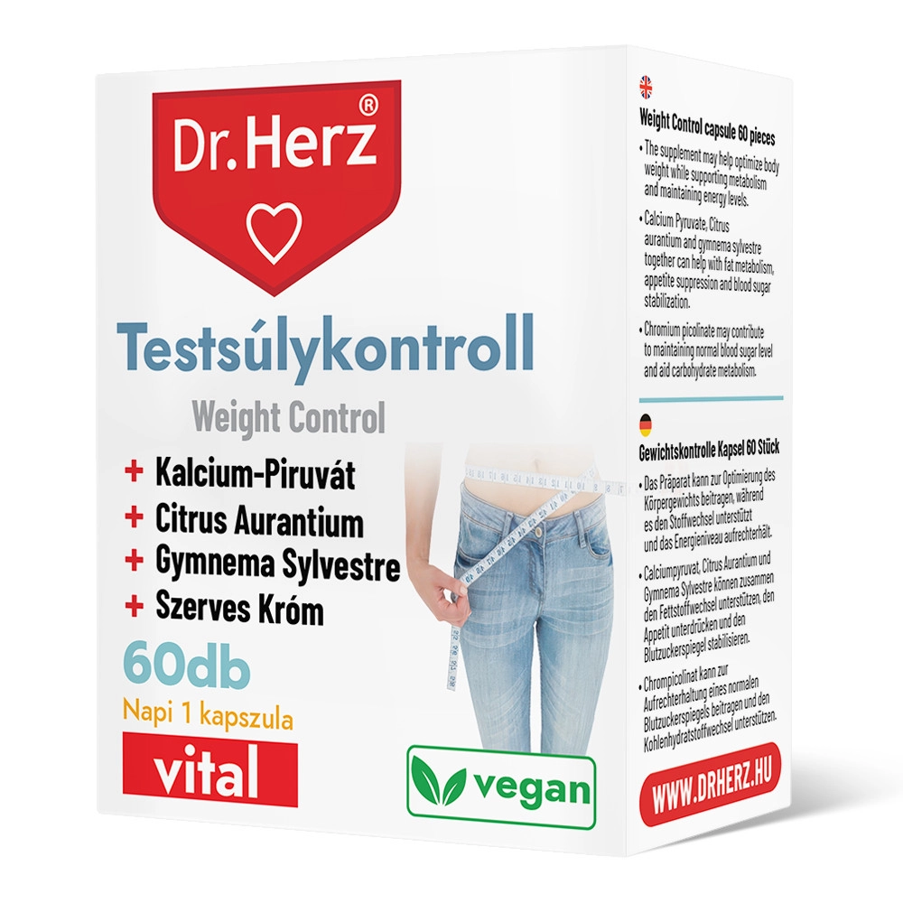 Dr. Herz Testsúlykontroll kapszula - 60db
