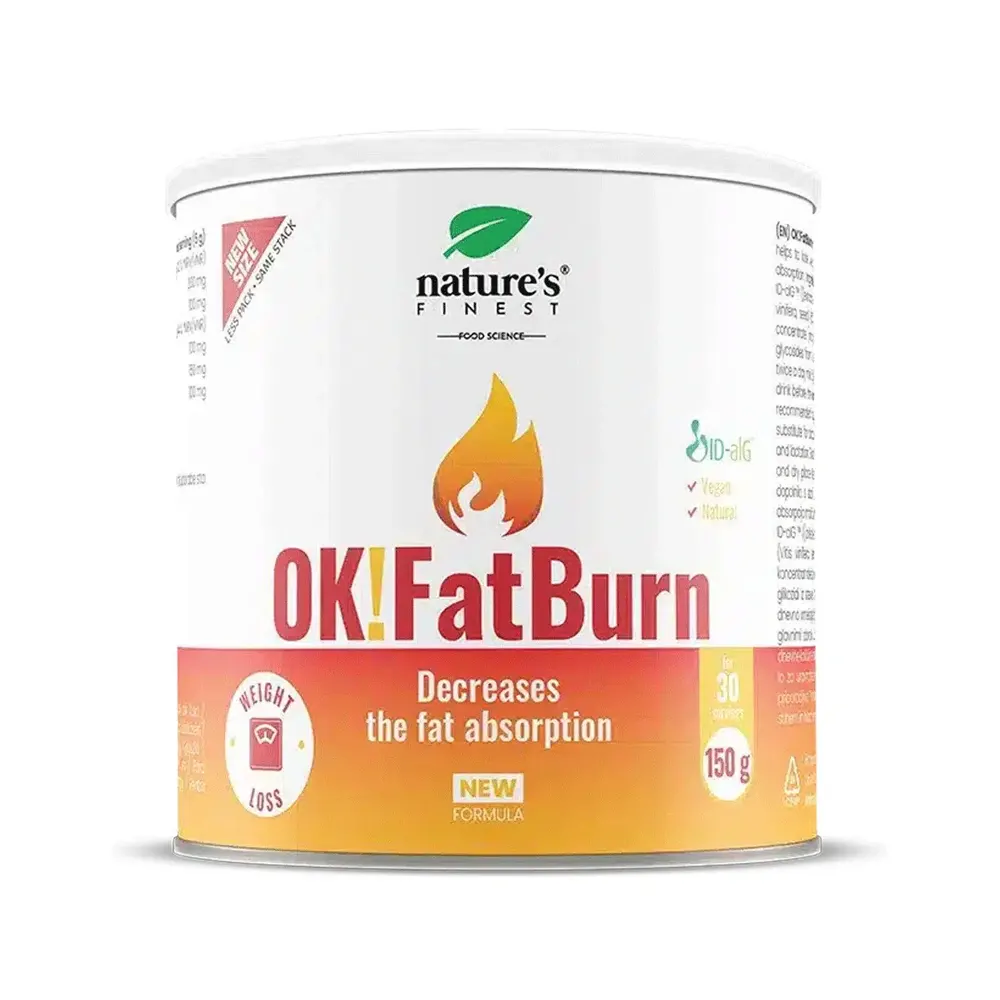Nature's Finest OK! FatBurn italpor - 150g