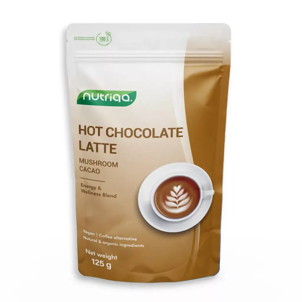 Nutriqa Gyógygomba-Kakaó Latte - 125g Nutriqa Gyógygomba-Kakaó Latte - 125g