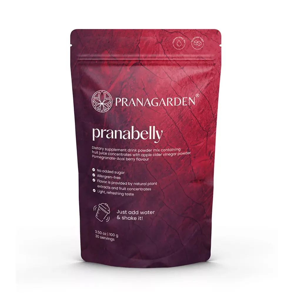 Pranagarden Pranabelly bélflóra támogató italpor gránátalma-acai ízben - 100g