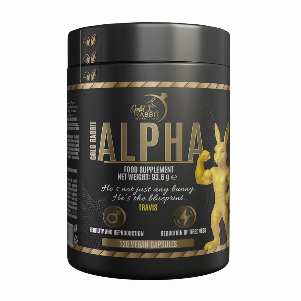 Gold Rabbit Alpha növényi vitalitásfokozó kapszula – 120db