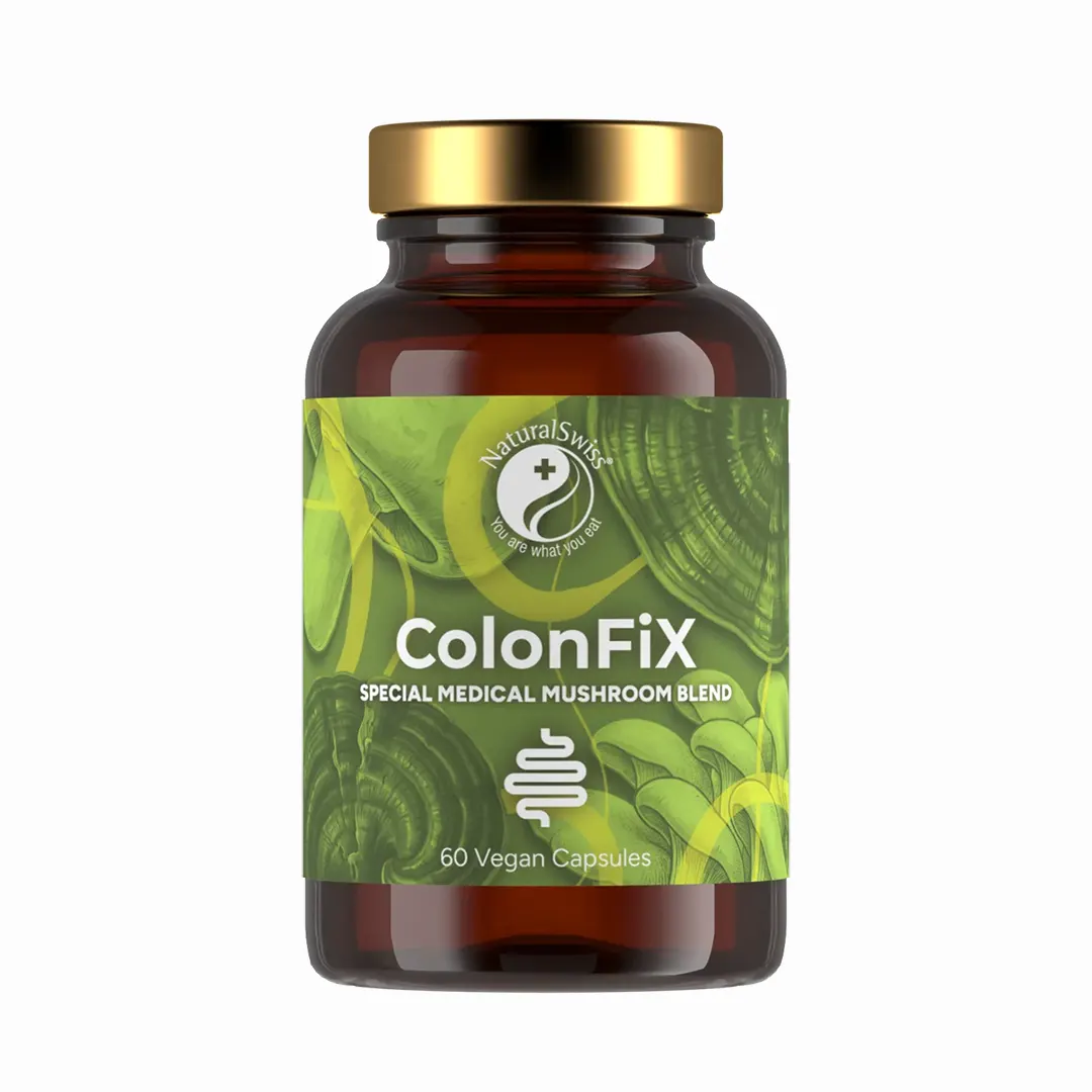 NaturalSwiss ColonFiX gyógygomba keverék - 60db