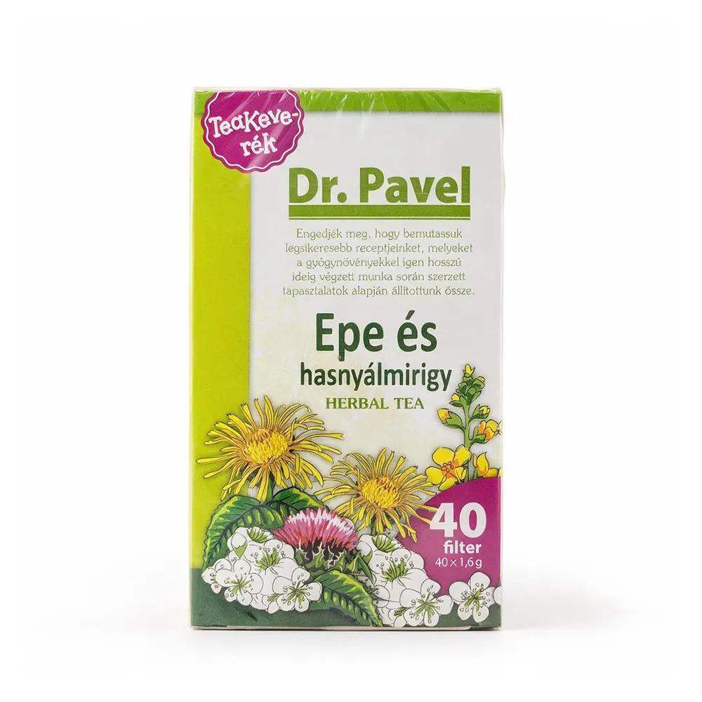 Dr. Pavel Epe és Hasnyálmirigy filteres teakeverék - 40 filter