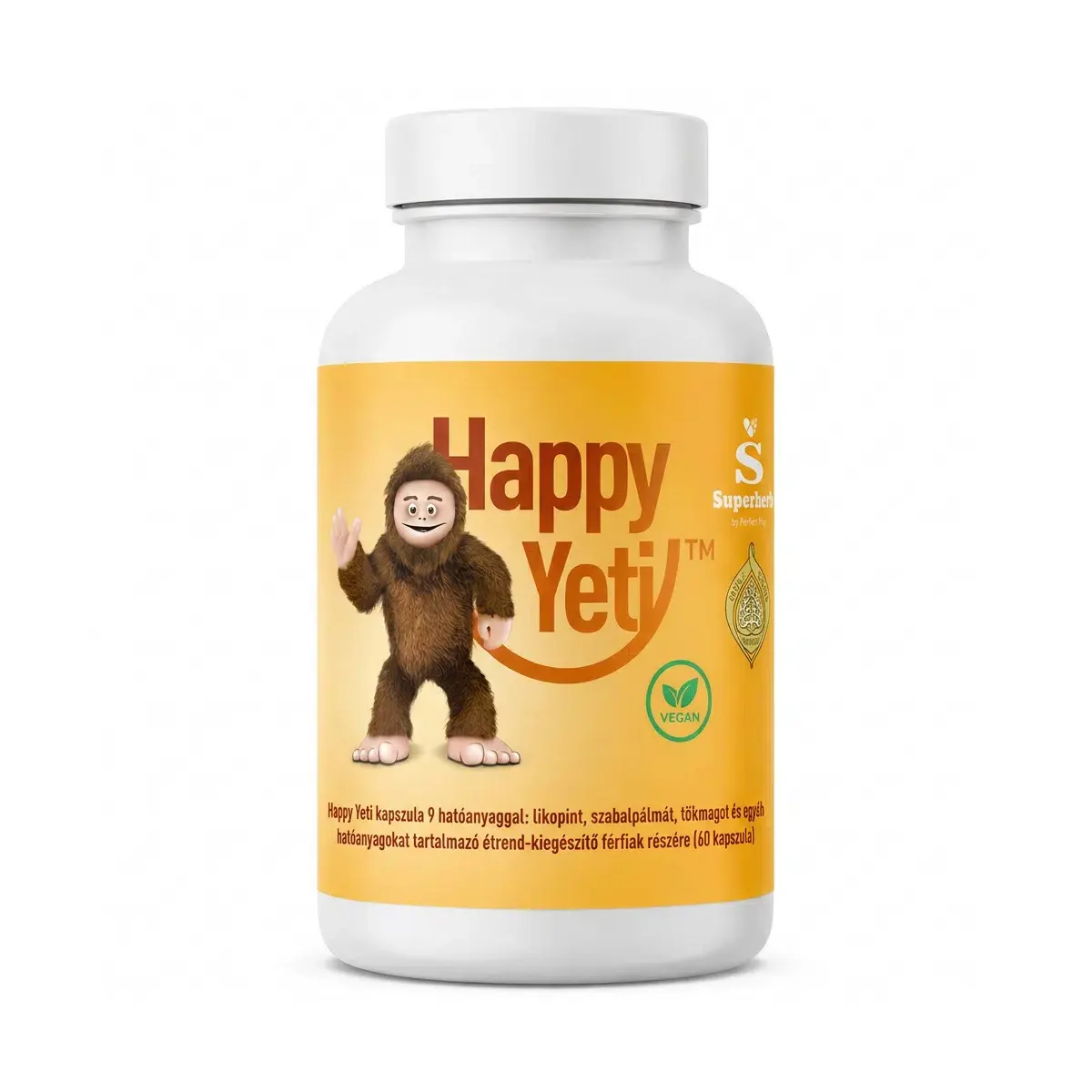 Superherb Happy Yeti prosztata komplex - 60db Superherb Happy Yeti prosztata komplex - 60db