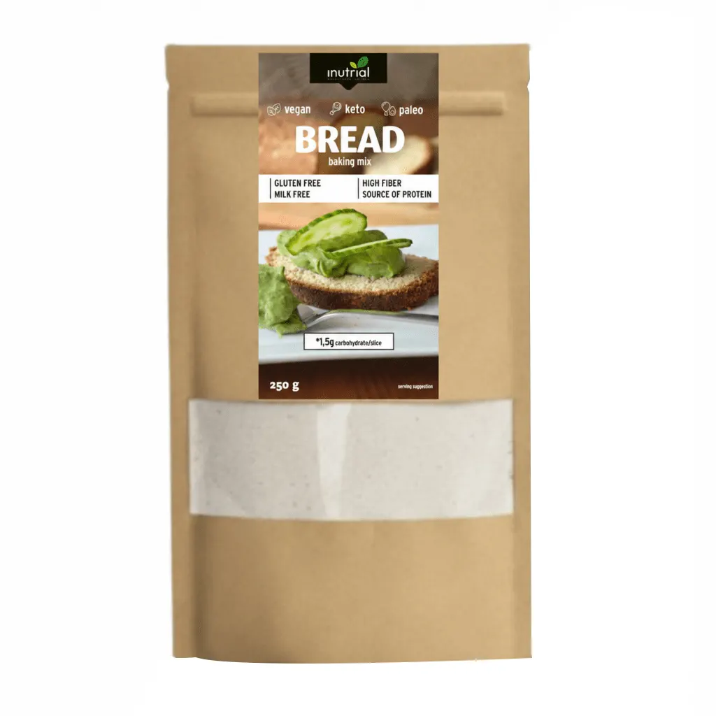 iNutrial Keto Kenyér lisztkeverék - 250g iNutrial Keto Kenyér lisztkeverék - 250g