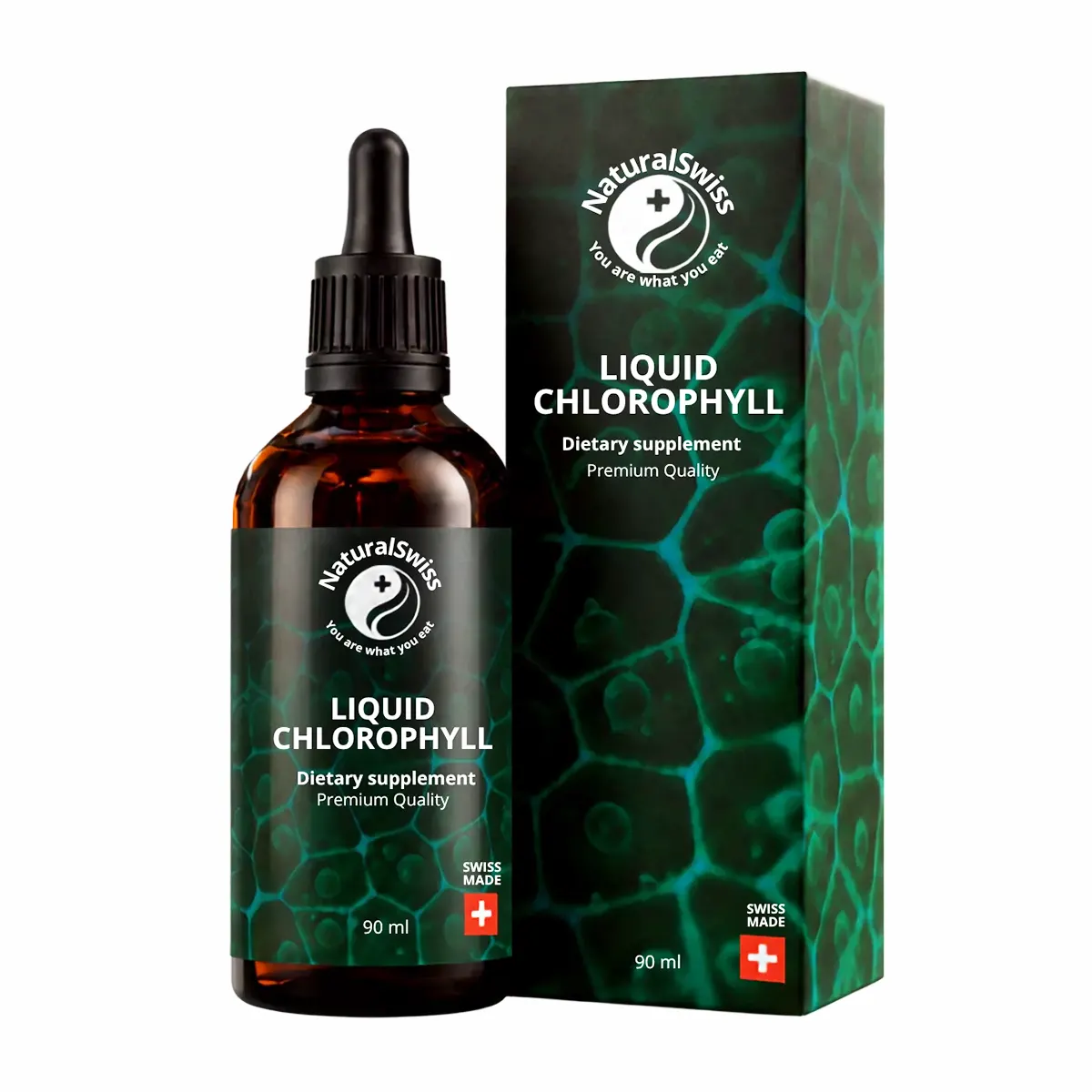 NaturalSwiss Folyékony klorofill - 90ml NaturalSwiss Folyékony klorofill - 90ml