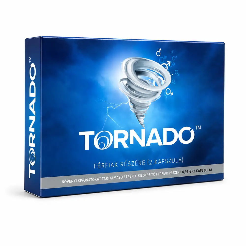 Tornado étrend kiegészítő kapszula férfiaknak - 2db Tornado étrend kiegészítő kapszula férfiaknak - 2db