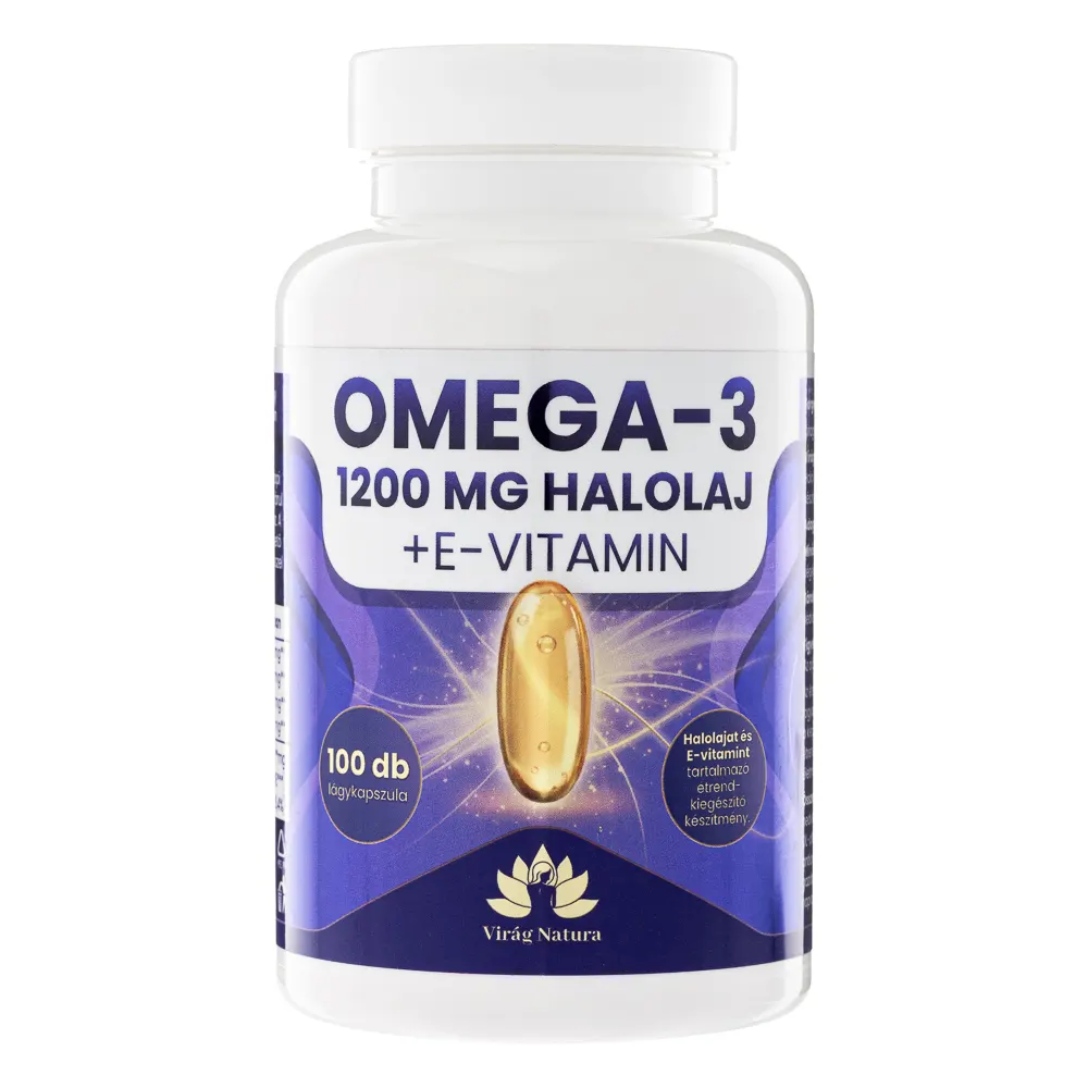Virág Natura Omega-3 halolaj kapszula - 100db
