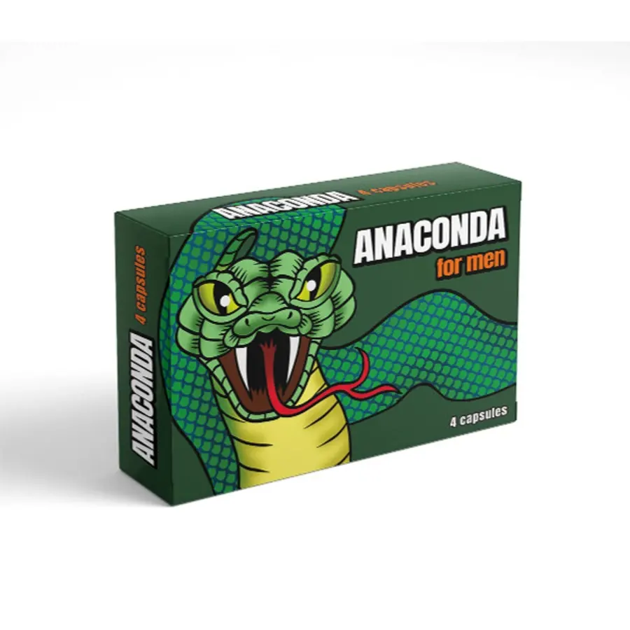 Anaconda étrend-kiegészítő kapszula férfiaknak - 4db