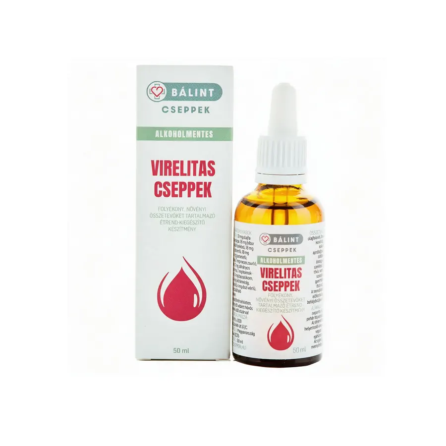 Bálint Cseppek Alkoholmentes Virelitas cseppek - 50ml