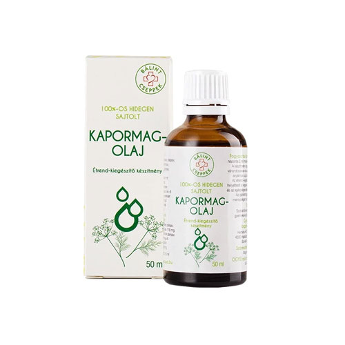 Bálint cseppek Hidegen sajtolt kapormagolaj - 50ml