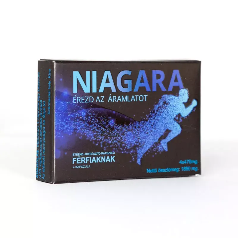 Niagara étrend kiegészítő kapszula férfiaknak - 4db Niagara étrend kiegészítő kapszula férfiaknak - 4db