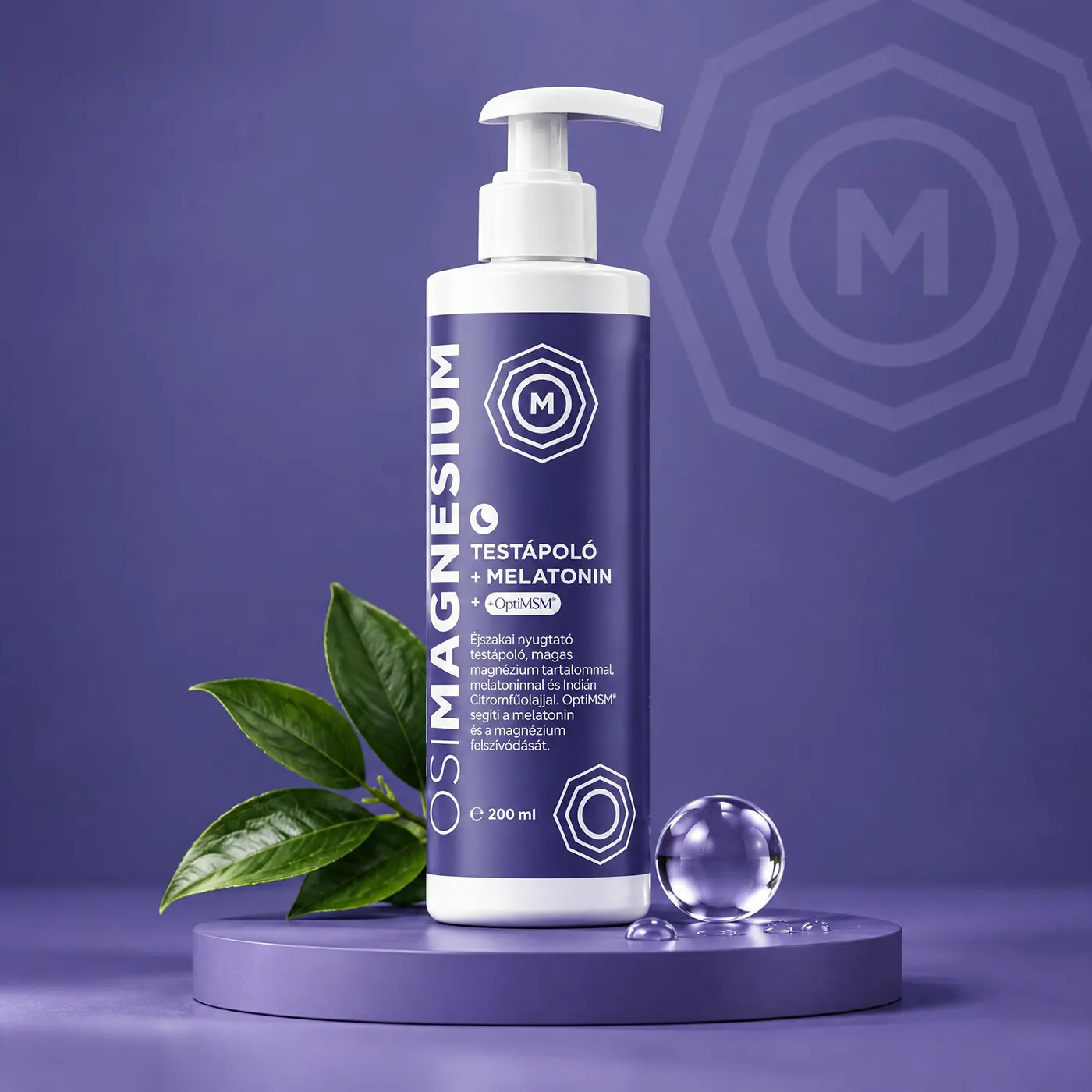 Ősi Magnézium Testápoló Melatonin + OptiMSM - 200ml Ősi Magnézium Testápoló Melatonin + OptiMSM - 200ml - Image 2