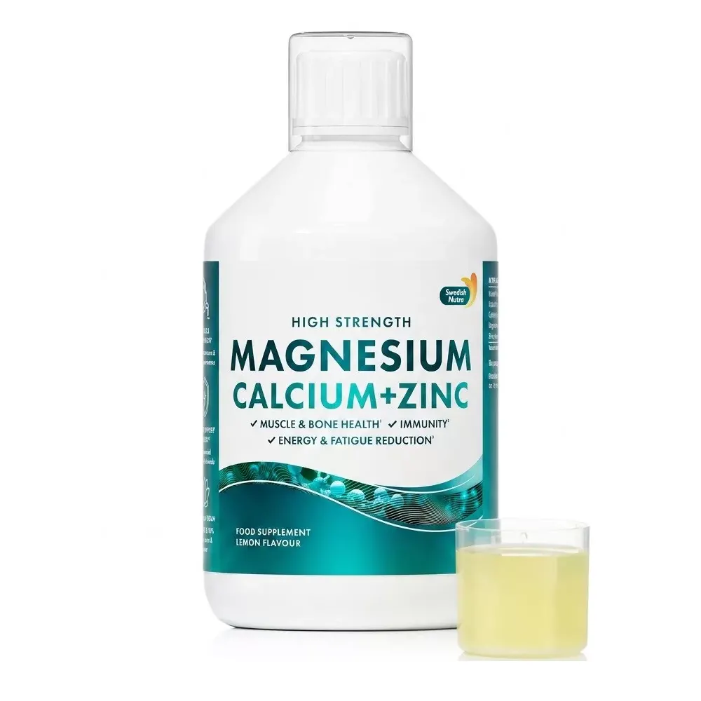 Swedish Nutra Cal-Mag folyékony kalcium magnézium cink - 500ml