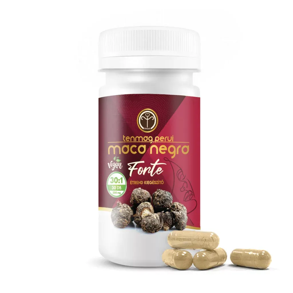 Tenmag Perui Maca Negra FORTE kapszula - 30db