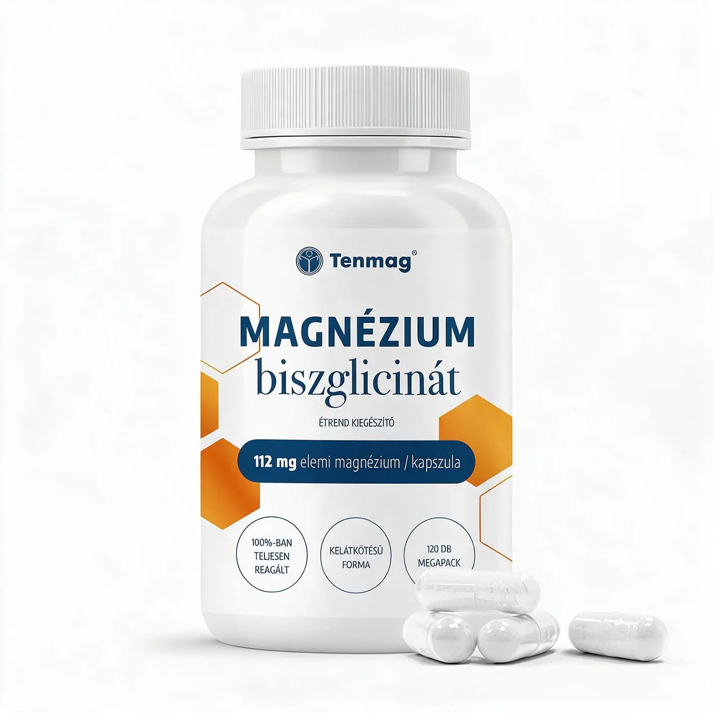 Tenmag Magnézium-biszglicinát kapszula - 120db