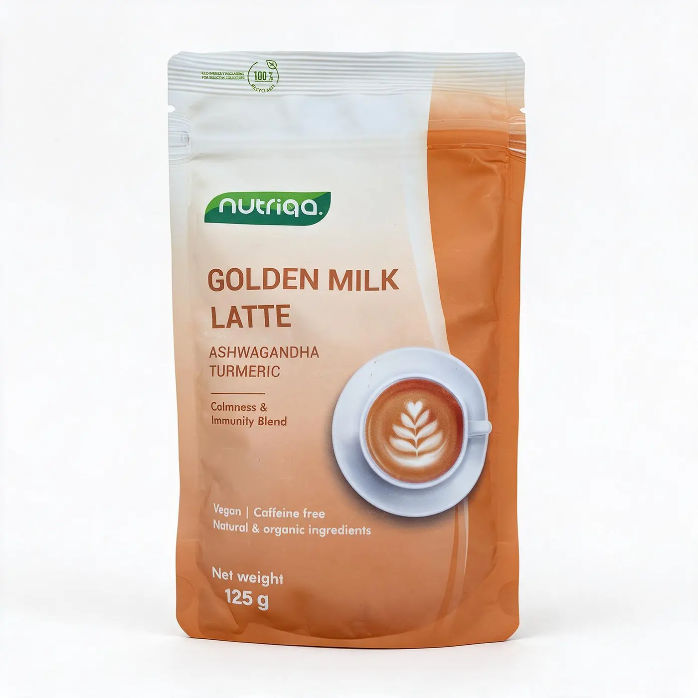 Nutriqa Aranytej Ashwagandha-Kurkuma Latte - 125g Nutriqa Aranytej Ashwagandha-Kurkuma Latte - 125g